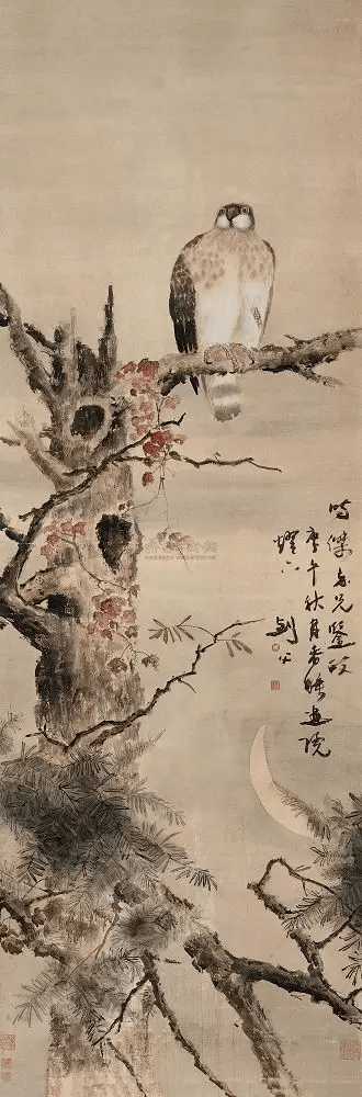 高剑父花鸟作品