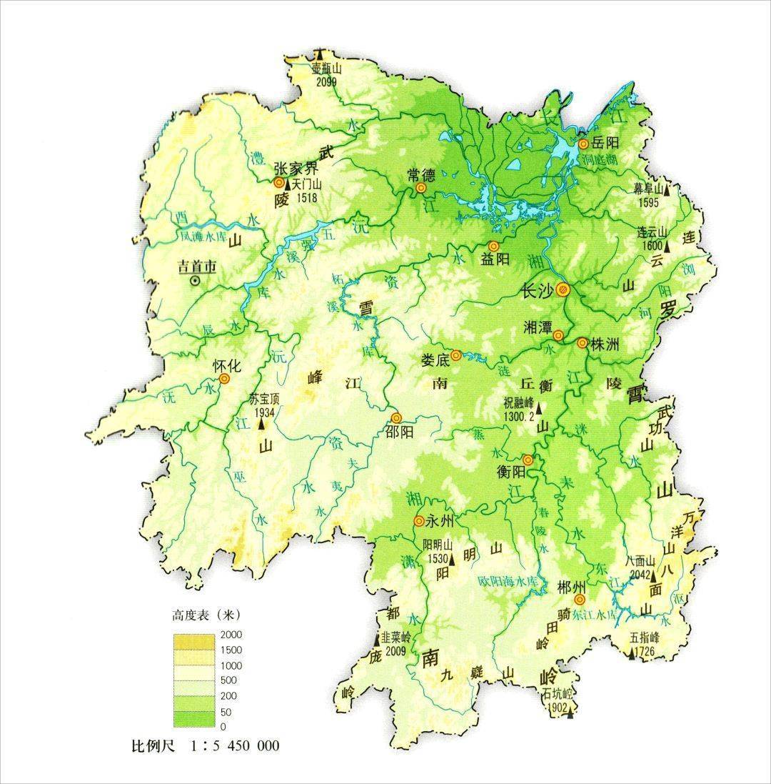 收藏丨漂亮简洁的省区地形地势高清地图
