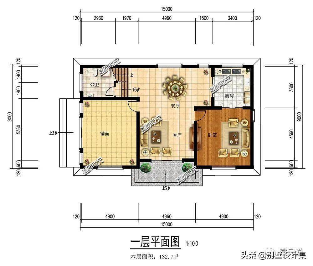 现代风商住两用别墅,现代感十足,想想就觉得生活非常惬意