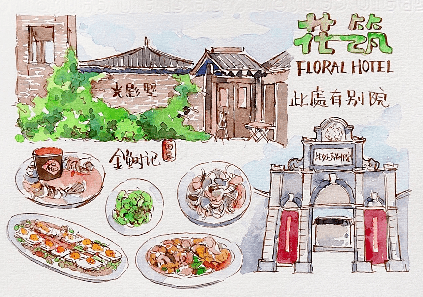 来到甪直古镇 网红美食店——廊桥奥灶面馆不容错过!