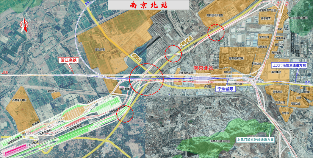 通过评估南京北站新增一条线路