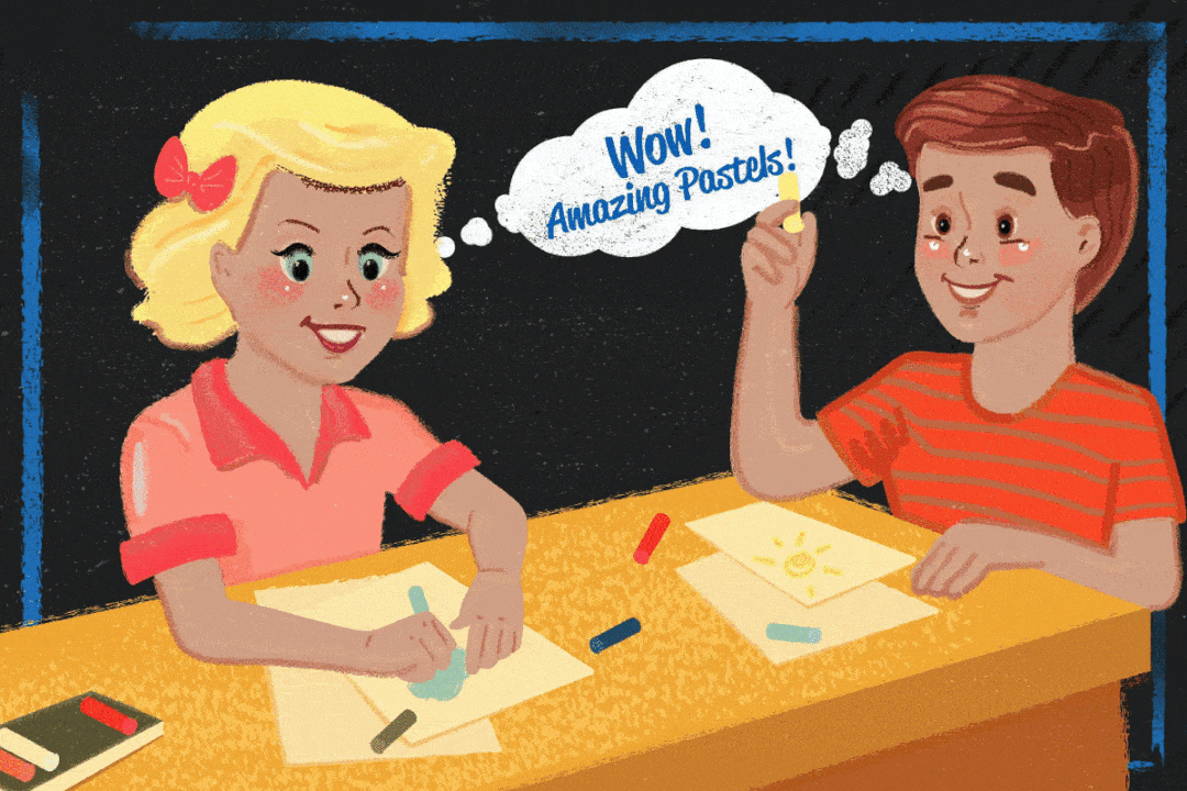 其中包含了50种油画笔刷,还有无缝的画布图案色板,各种不同的油漆纹理