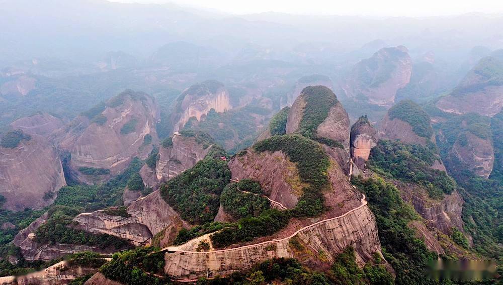 湖南崀山八角寨风光