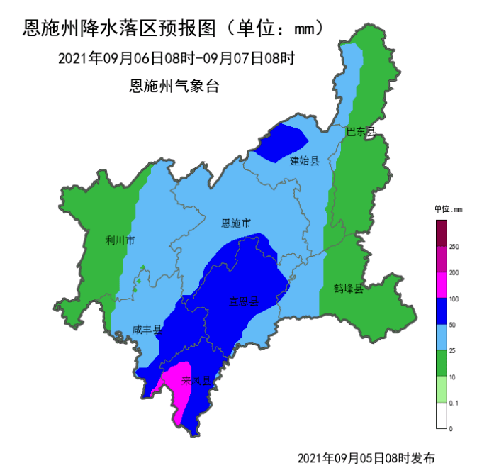 中到大雨利川天气有变请注意