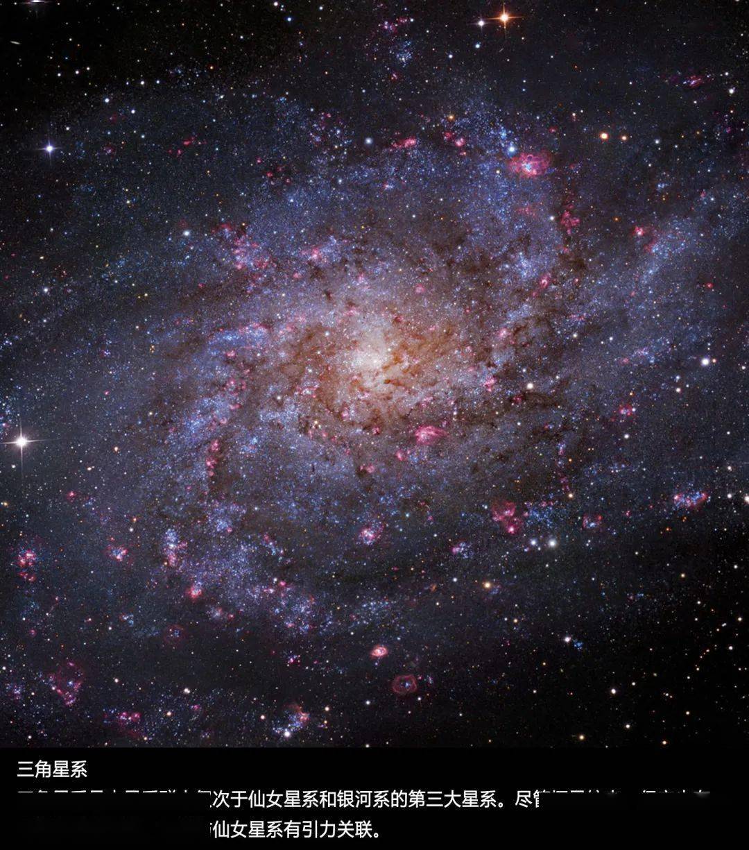 46万亿千米),是本星系群中最大最亮的星系