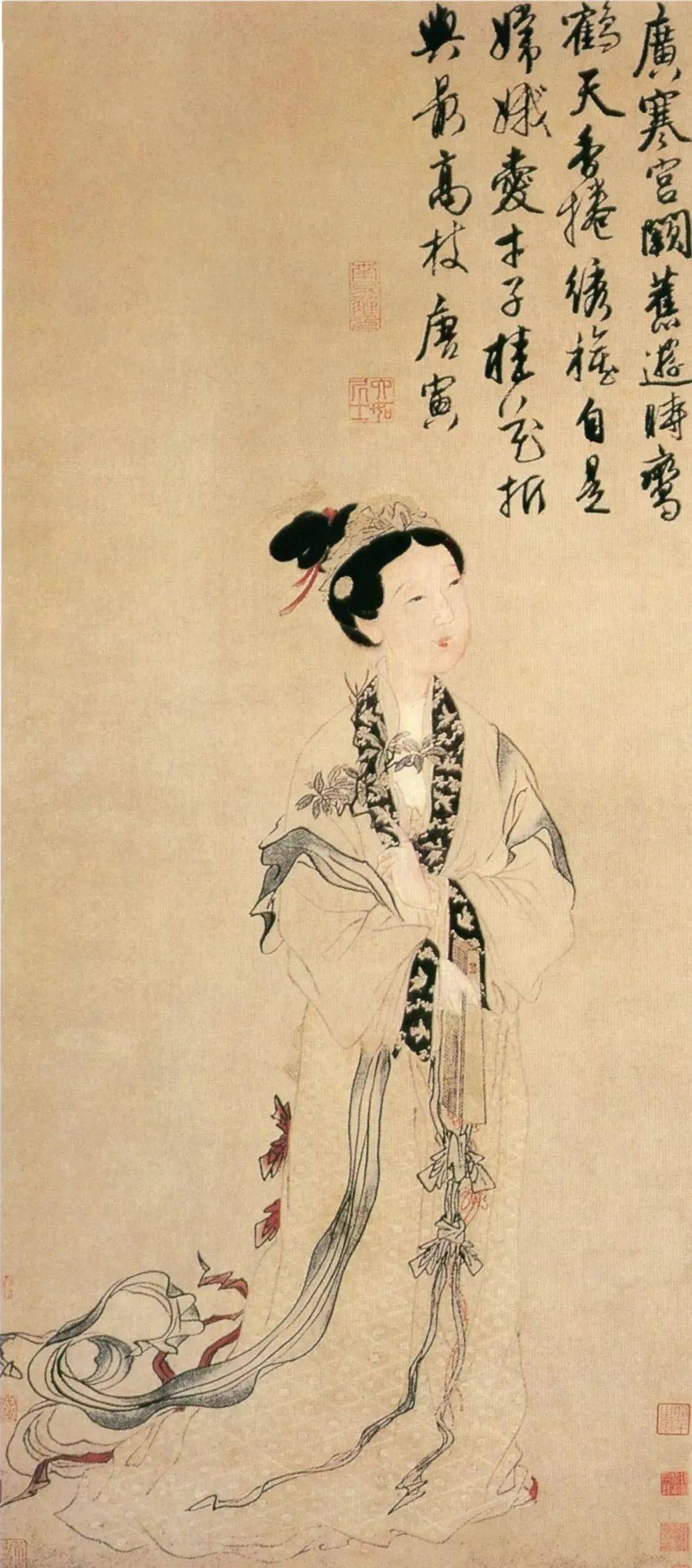 【中秋特辑】古画中的中秋_嫦娥