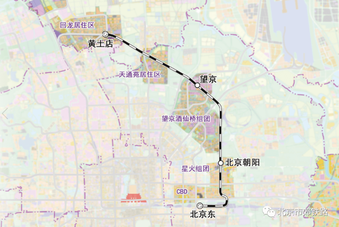 北京市先后开通了市郊铁路s2线,城市副中心线,怀柔-密云线,通密线4条