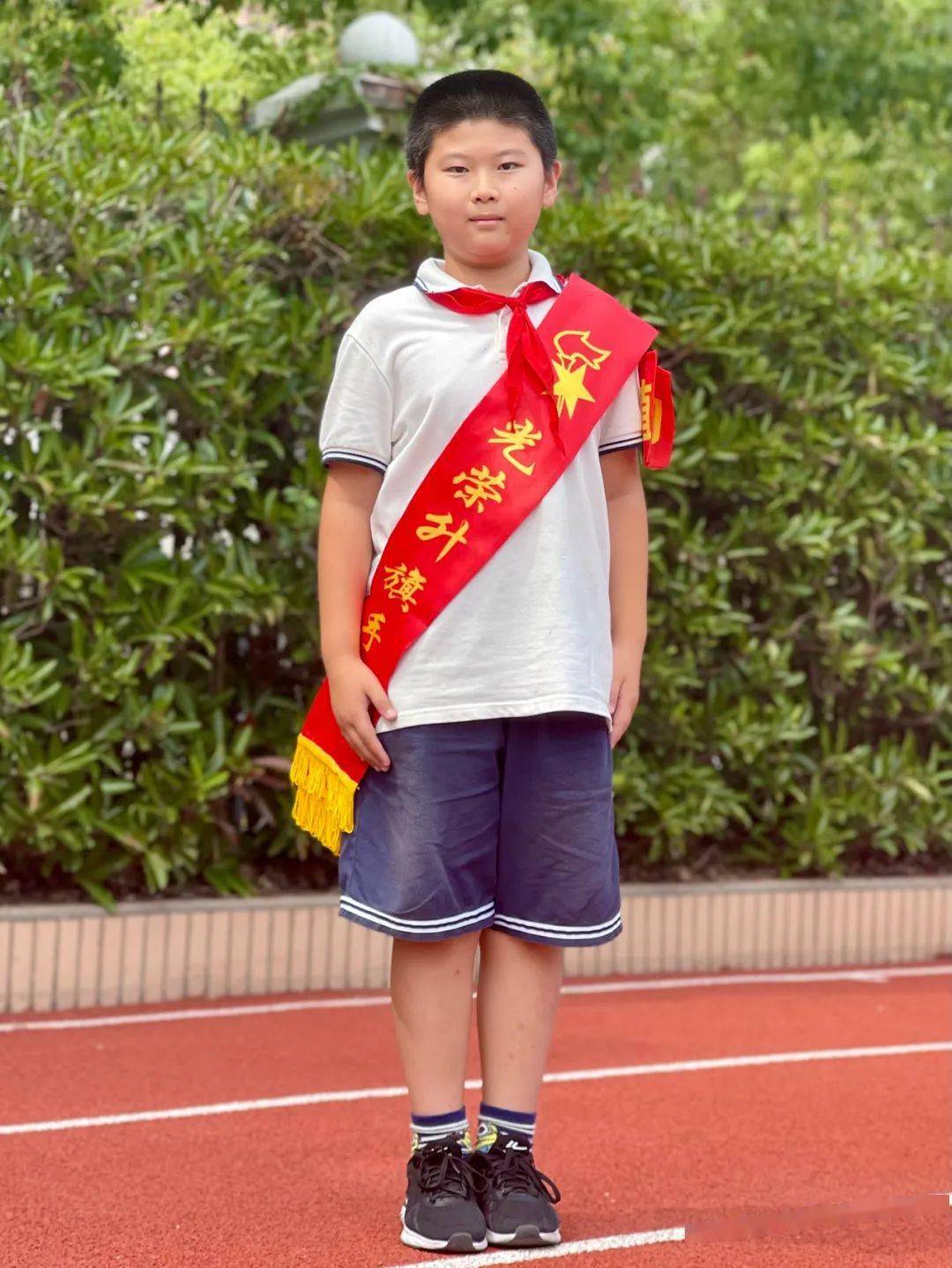 国旗下成长丨长宁实验小学2021年第一学期第四周光荣升旗手事迹
