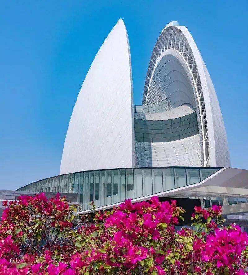 "日月贝"珠海大剧院丨中国唯一建设在海岛上的大剧院_建筑