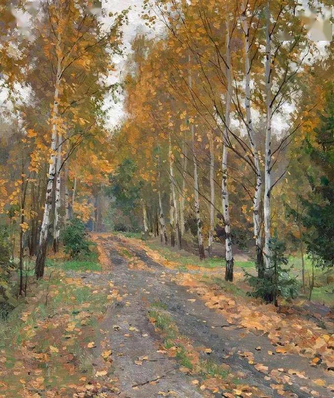 俄罗斯小希施金风景油画真的很美