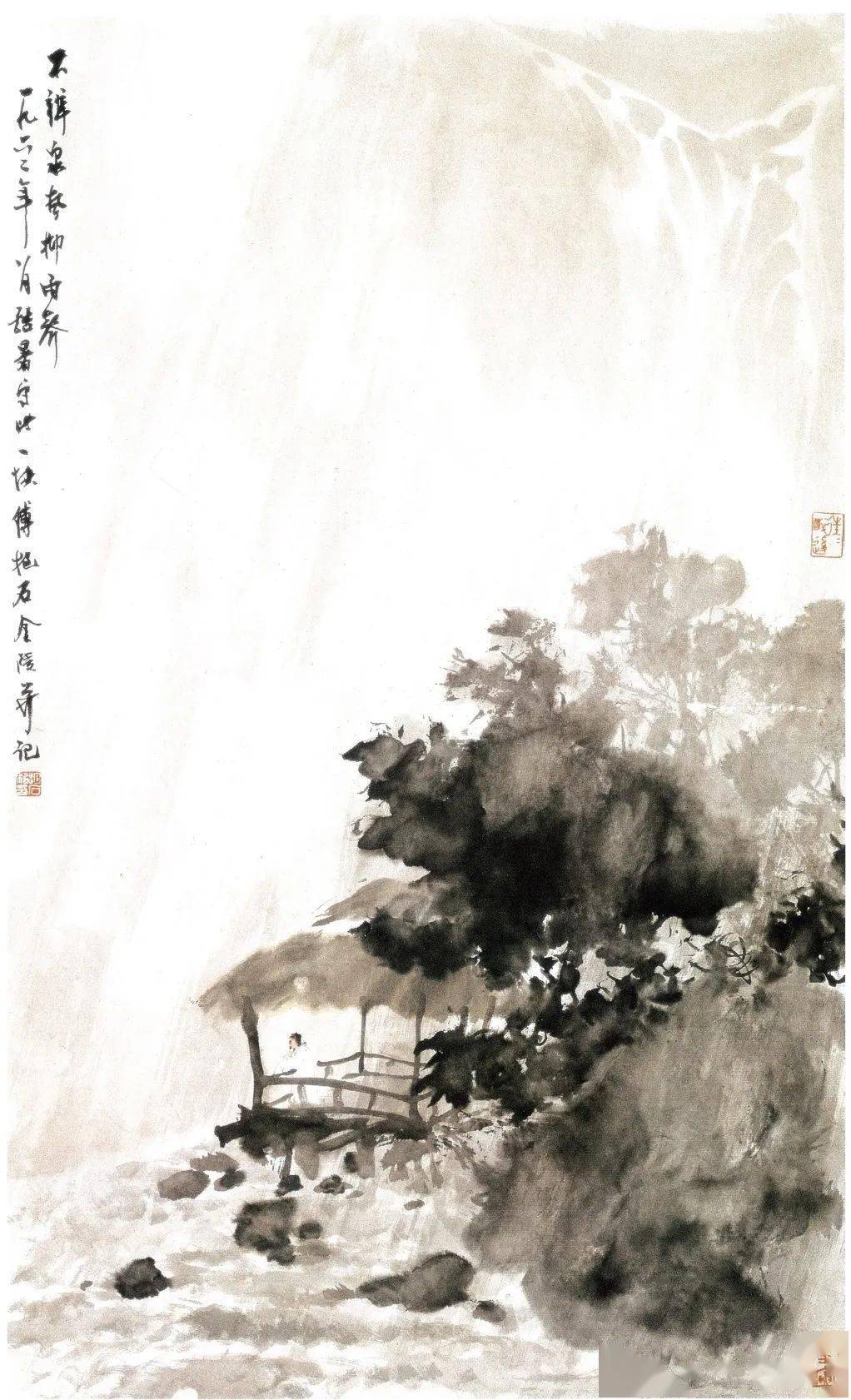 艺术资讯| 傅抱石的山水画,市场与造假