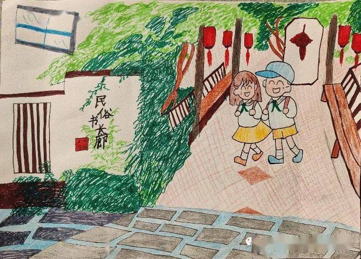 2021-1叶城小学"校园一景"手绘比赛获奖名单在经过作品收集和评审后