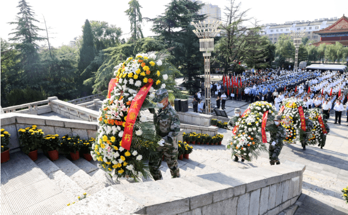 单县举行烈士纪念日公祭活动