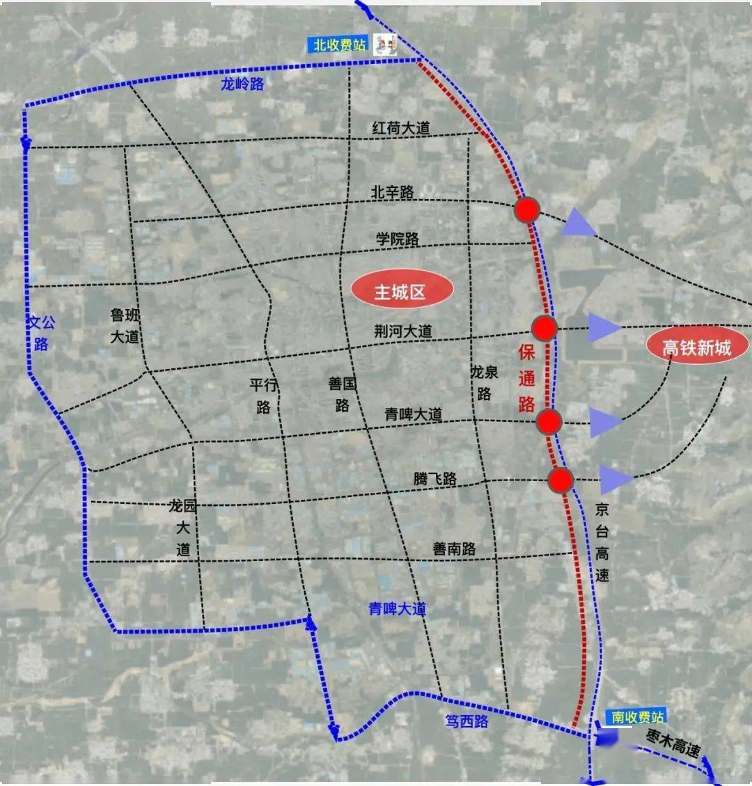 滕州新东环保通路墨子大道改造方案出炉滕州将再添一条南北大通道