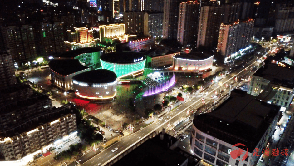 霞浦点亮璀璨夜景迎国庆