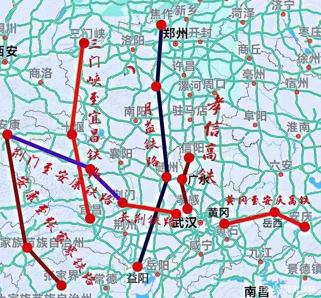 湖北7条铁路,6条铁路夭折,1条由高铁降为快铁