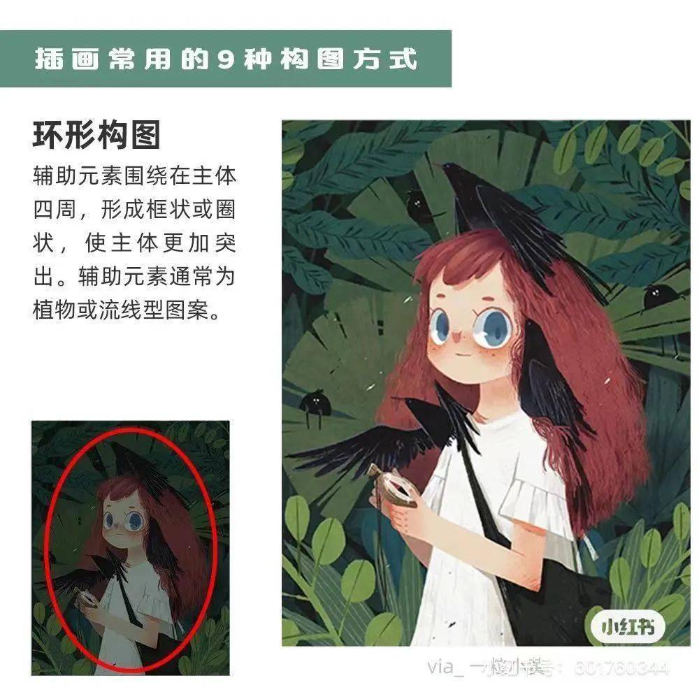 经验丨插画常见的9种构图有哪些呢