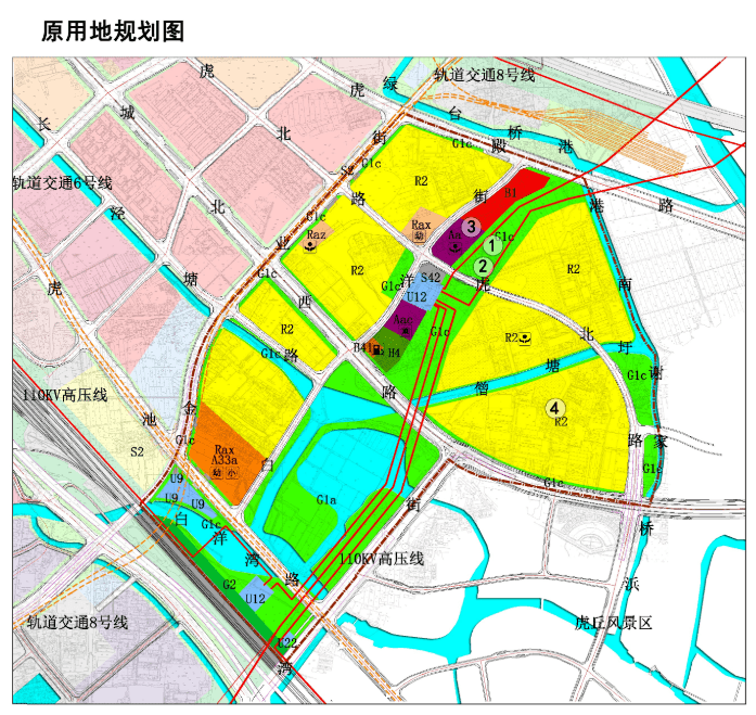 苏州市金阊新城zc-a-010-08基本控制单元控制性详细规划调整苏州市