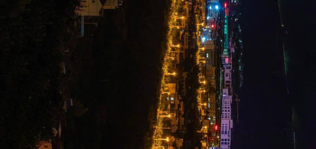 全景盛宴从槿上梨花看九襄的花海的和夜景你喜欢哪个呢