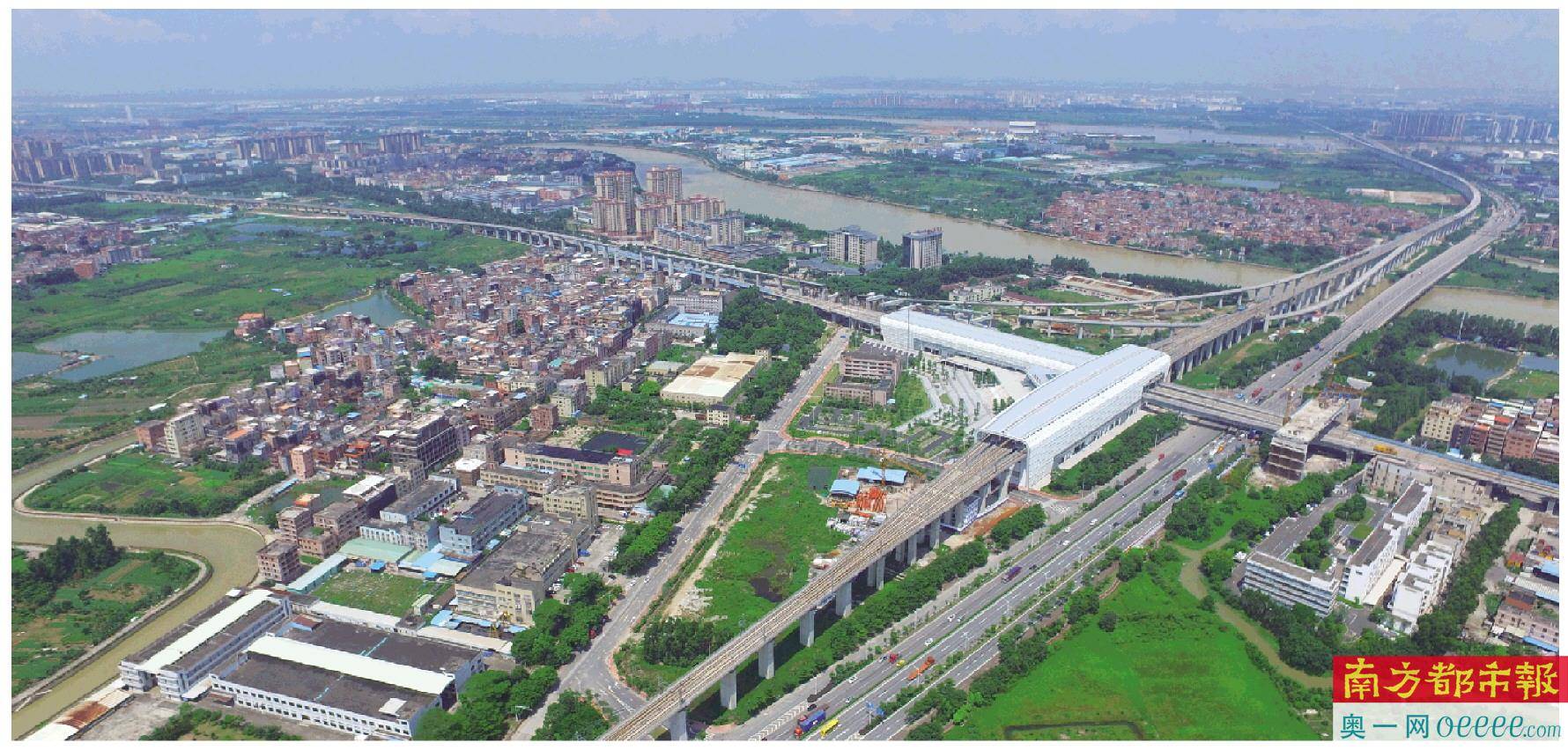 这便是洪梅镇昔日最繁华的工业园区,也是如今东莞最大的工改示范项目