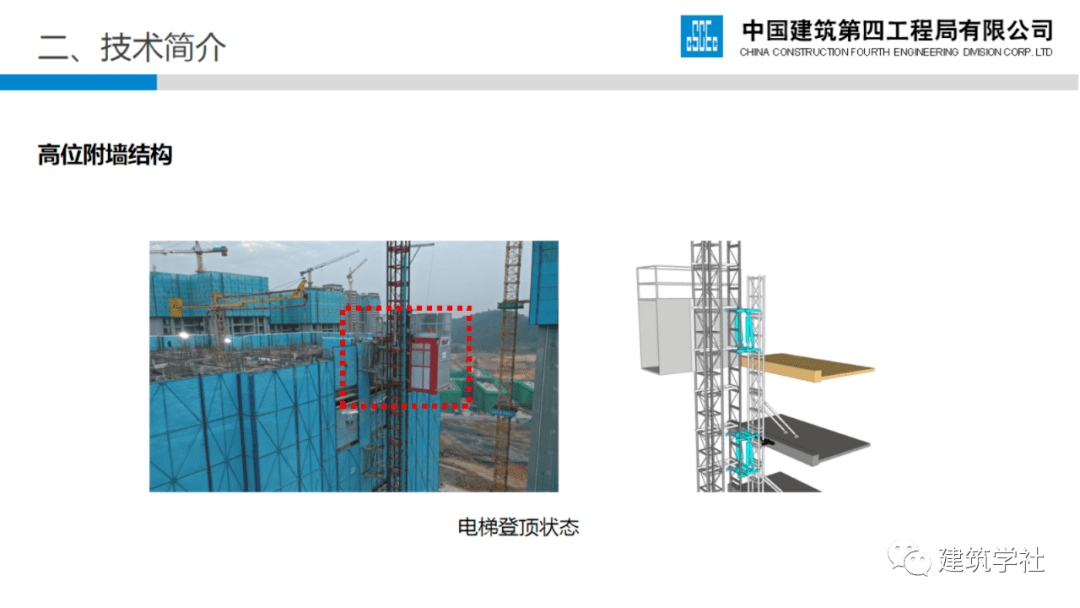 施工电梯与外爬架一体化工作系统,您了解吗?