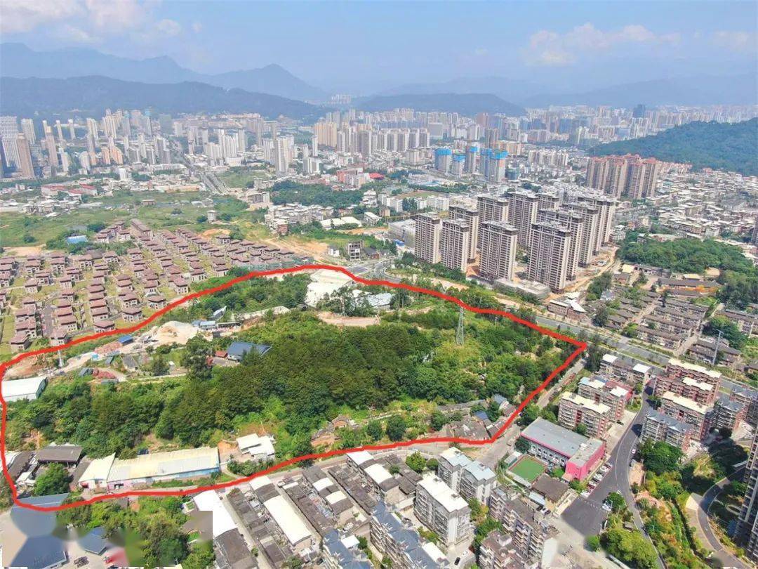 规划出炉龙岩城市这个片区将建设一座山地公园