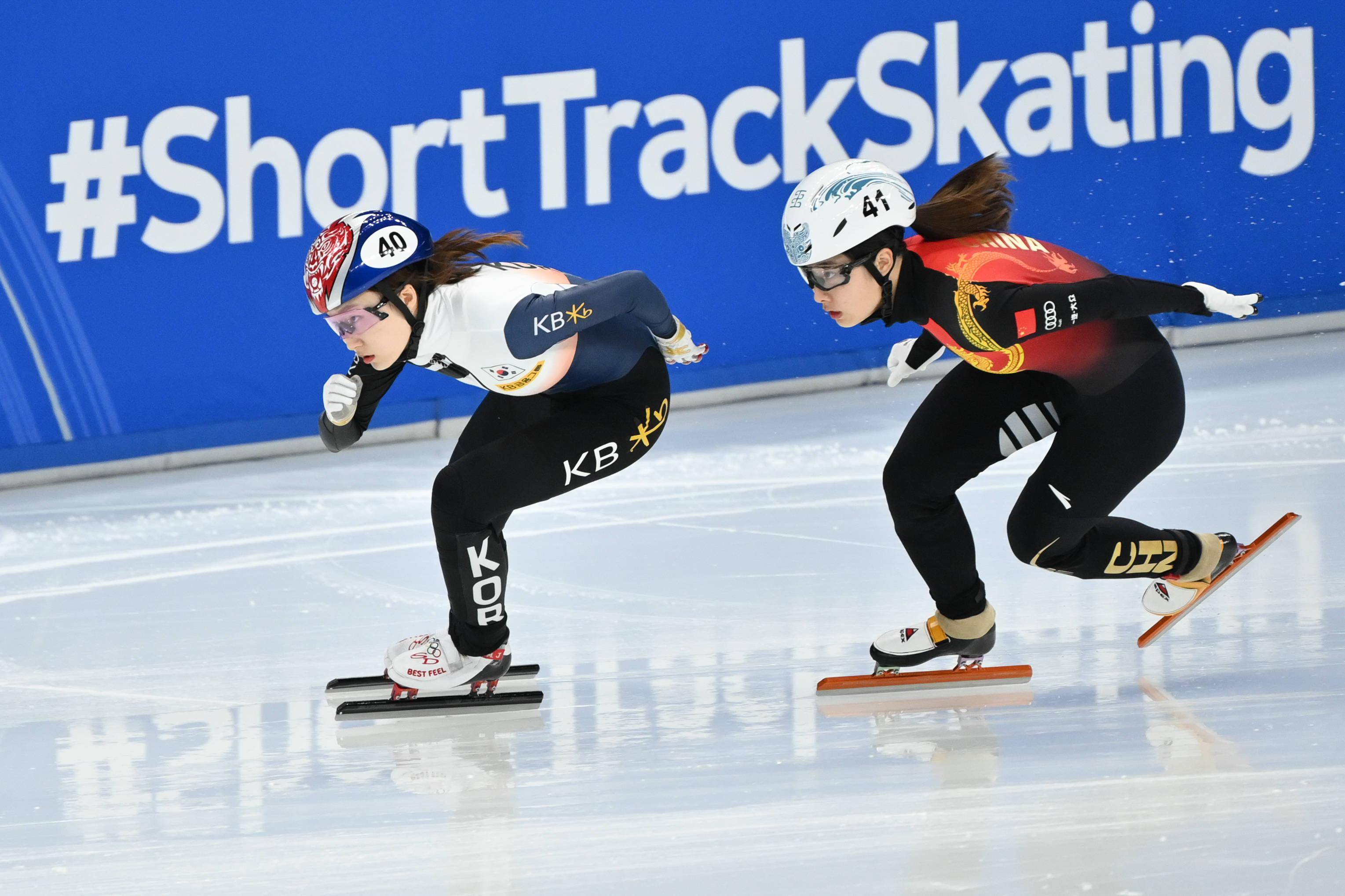 短道速滑——2021/2022国际滑联短道速滑世界杯女子500米赛况