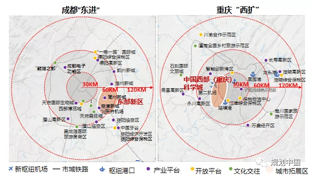 2020年"成渝地区双城经济圈"概念被正式提出,以西部(重庆)科学城打造