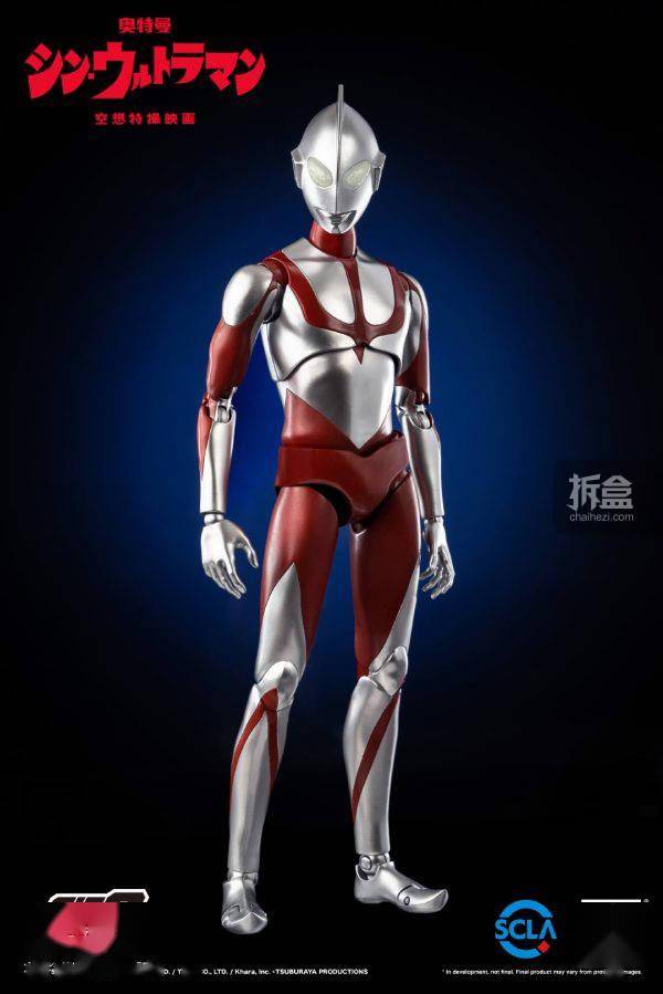 threezero新奥特曼shinultraman16可动人偶12寸