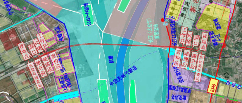 隧道建筑总长约11.36km.