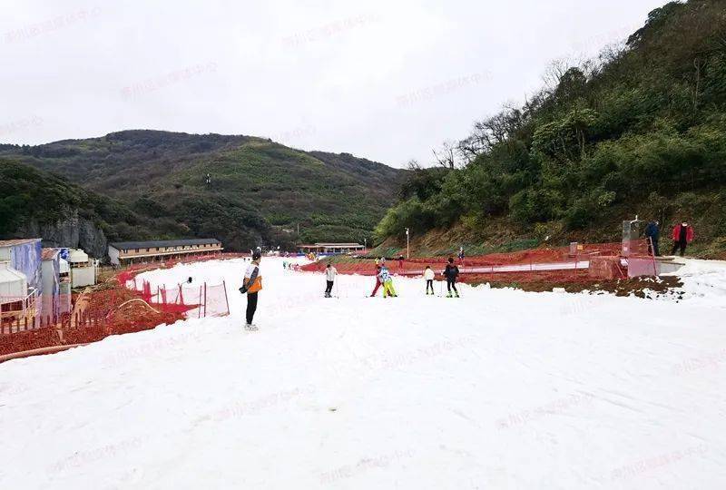 快约金佛山北坡滑雪场可以滑雪啦