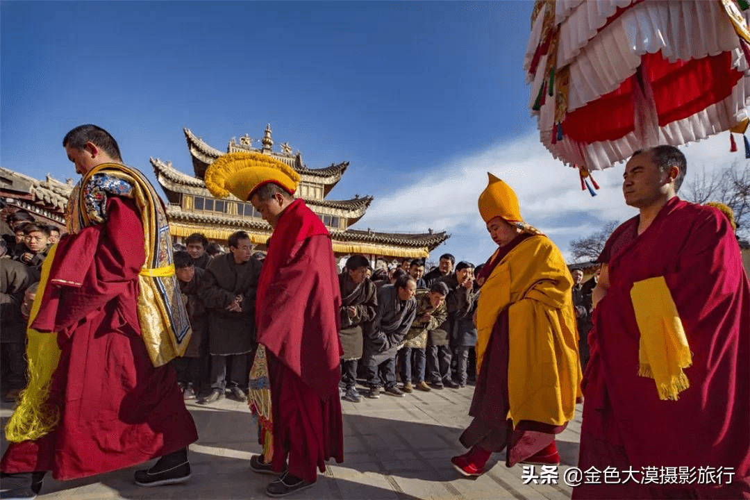 春节青海同仁人文民俗文化行摄,用镜头捕捉藏族庆贺祈愿仪式