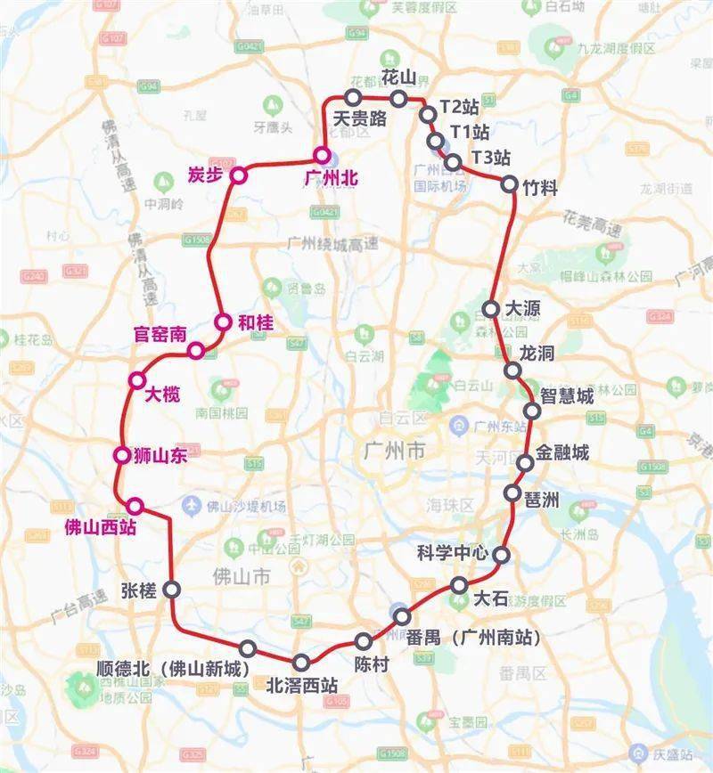 广州北站又多一条城际铁路!还有两条城际公交专线过花都!