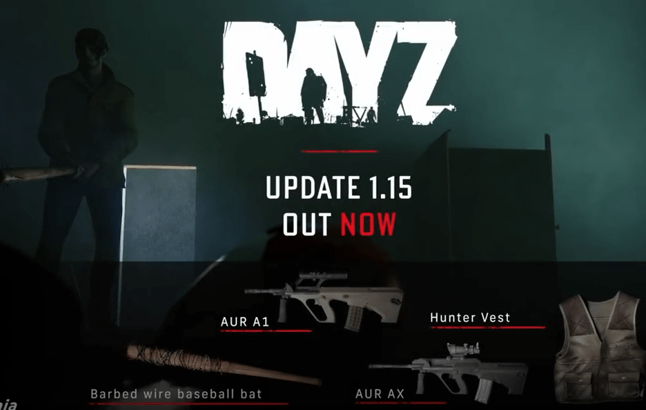 《dayz》发布1.15更新 添加新武器和女性角色