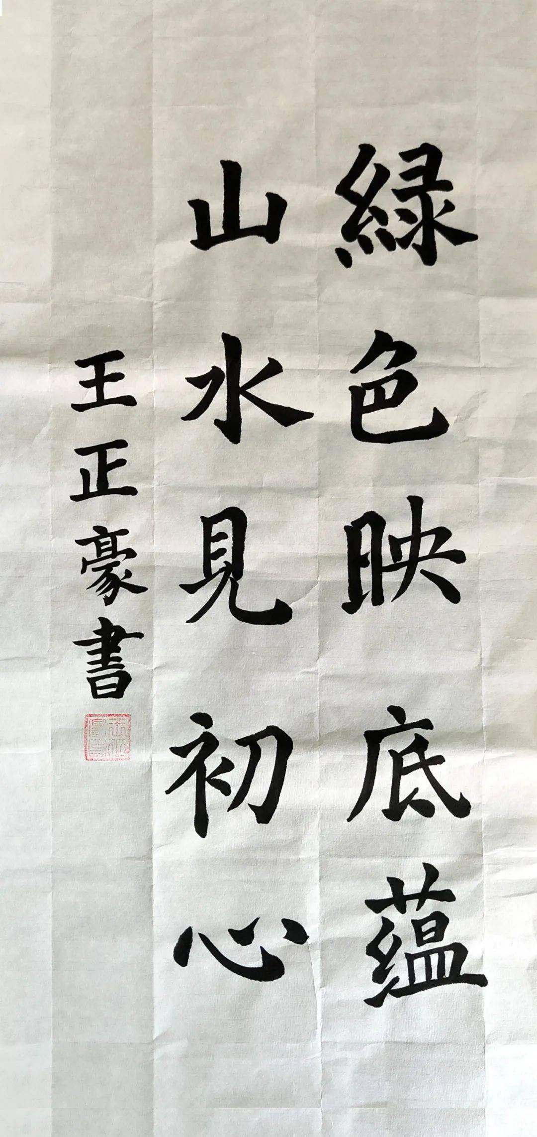 舞文弄墨靓少年,投他!省少儿低碳主题书画大赛有奖投票啦(三)