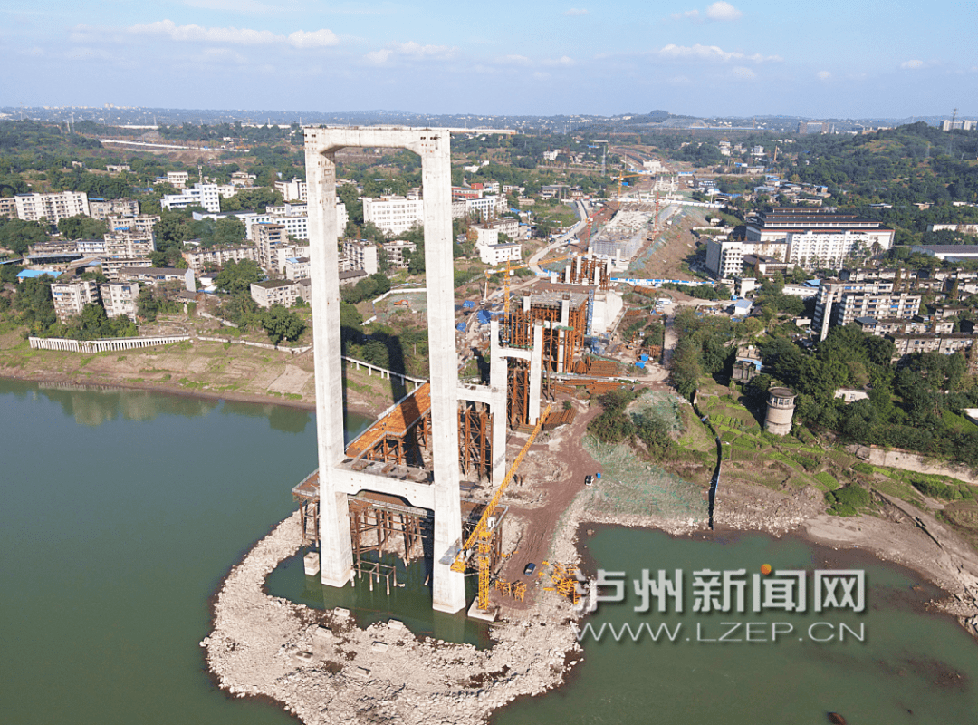 快看你们特别关心的泸州长江六桥长江二桥最新进展来了