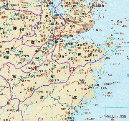 置吴,吴兴,会稽,东阳,新安,临海6郡,东晋太宁元年〔323〕增置永嘉郡