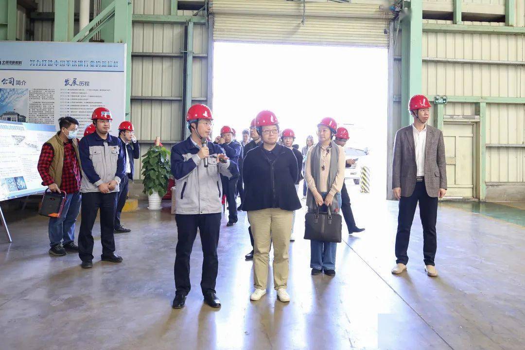 北海市委常委,副市长谭秀洪到北港新材料公司调研_市