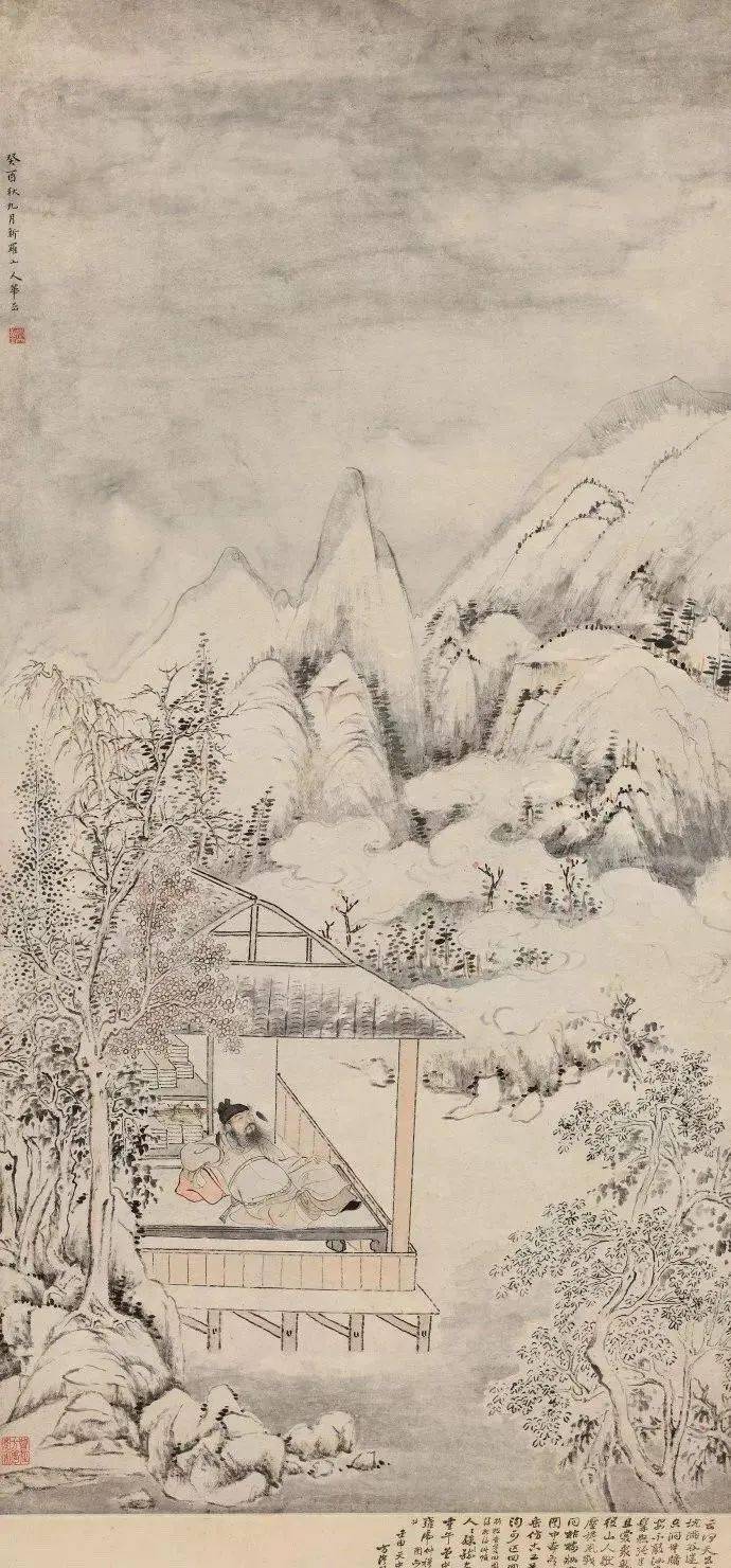 大雪,赏画里雪景!_今日大雪_溥儒_陆俨少