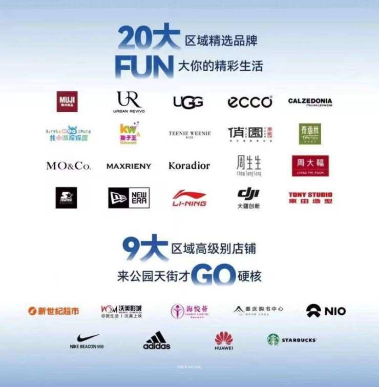 740个品牌商家入驻中央公园商圈融创云翠7分钟近享商业配套