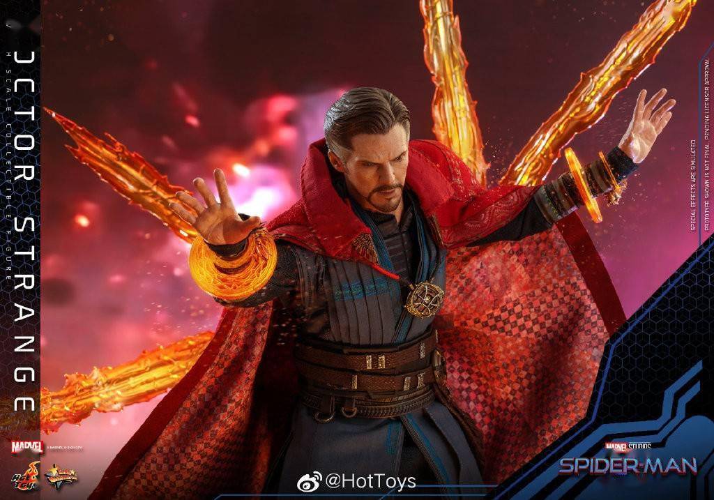 hottoys《蜘蛛侠:英雄无归》1/6奇异博士人偶 售价元