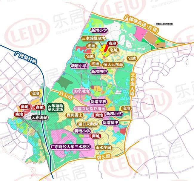 超全2021佛山超40份片区规划图调整成常态买房必看