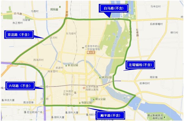 大事件燕郊北进京注意顺义大面积限行外地车区域公布