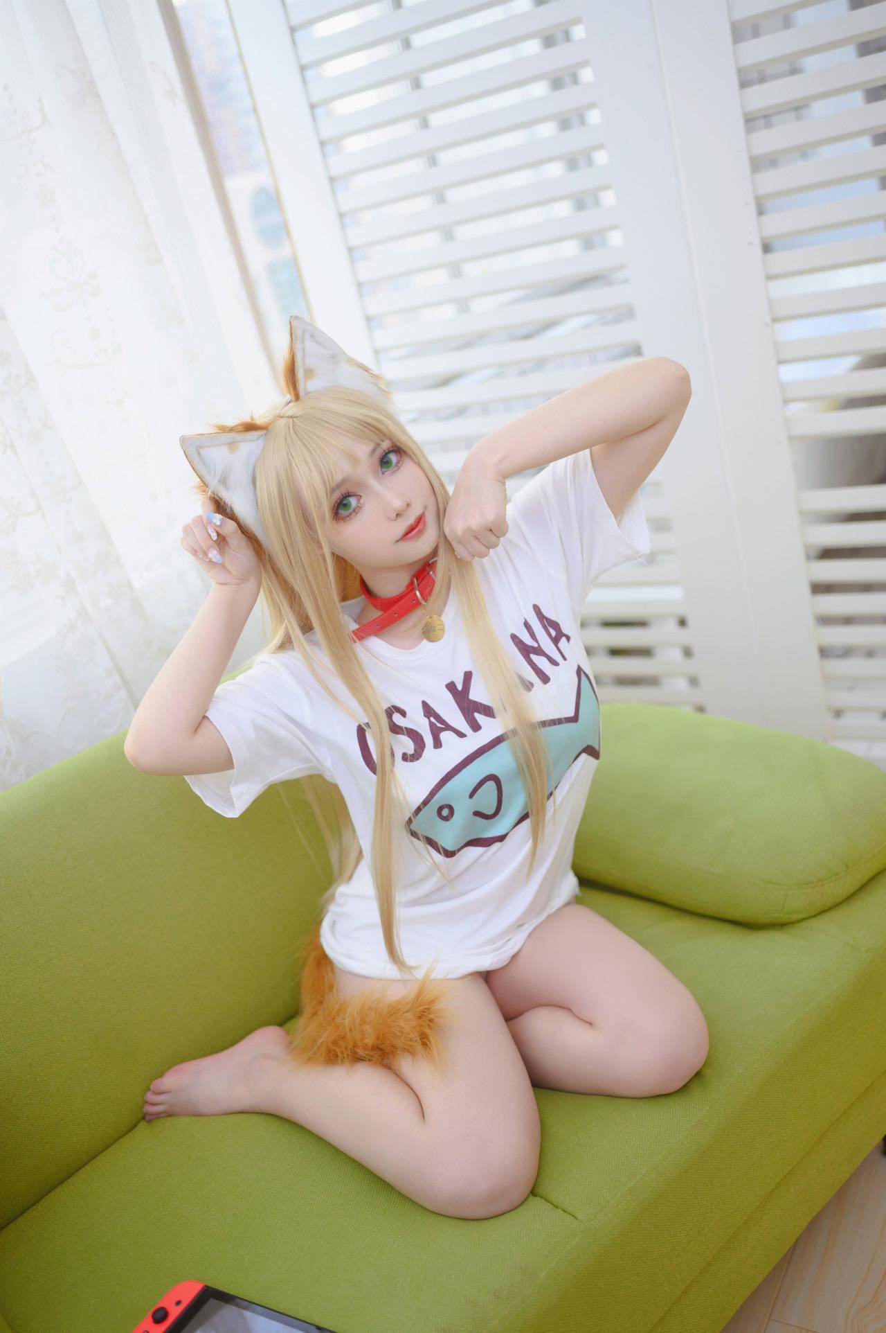 黄豆粉猫娘cosplay