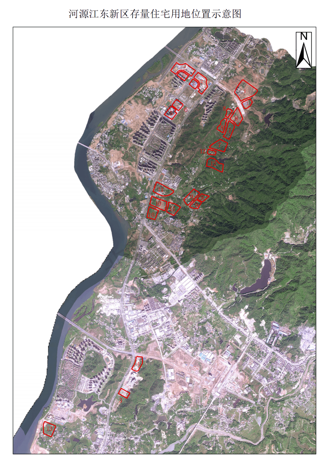 重点新盘曝光2021年第四季度河源全市66宗存量住宅用地清单及分布图