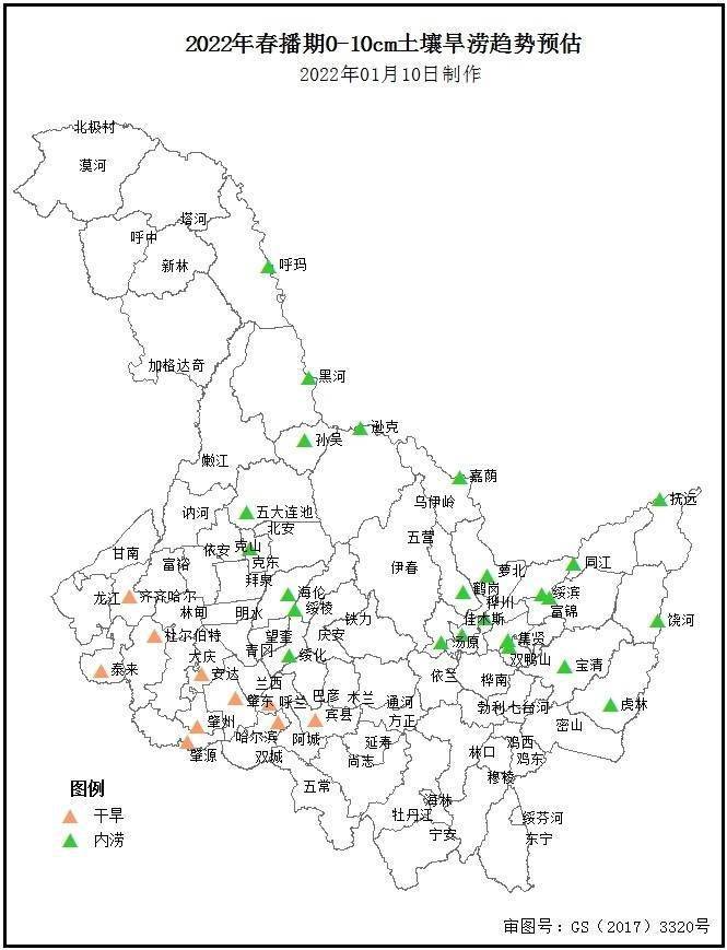 2022年黑龙江省农业气象年景较好_土壤_降水_春播期