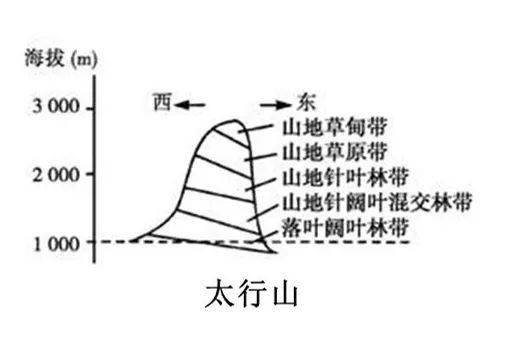 高考地理:18座山脉的垂直自然带谱,总结全了!_内容_知识_专题