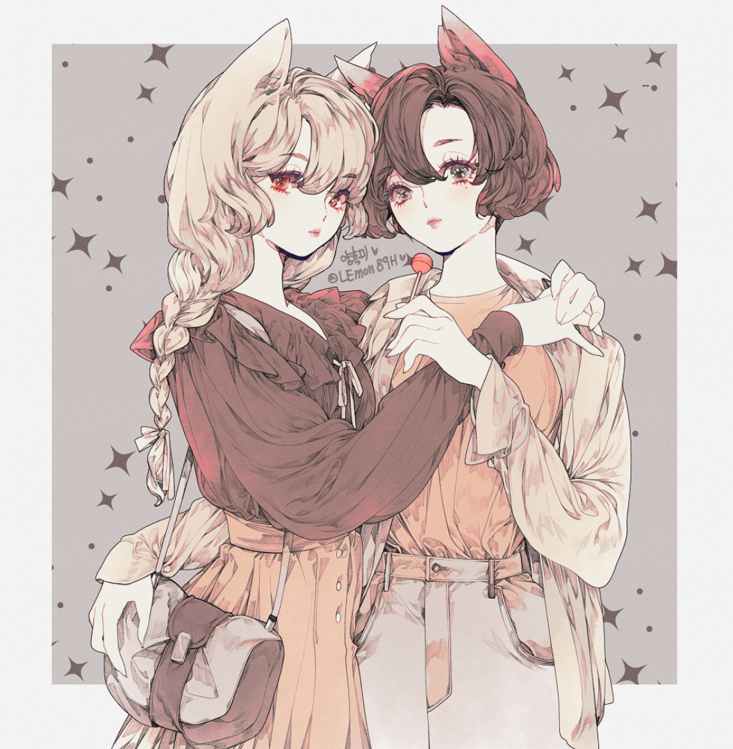 原来画不好插画,是因为我线稿就没追上_变态_双女主_华丽和