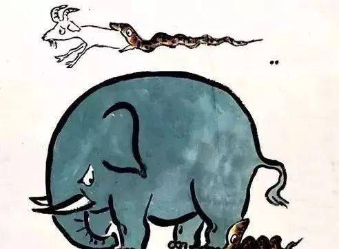 人心不足蛇吞象原来讲的是这个故事涨知识