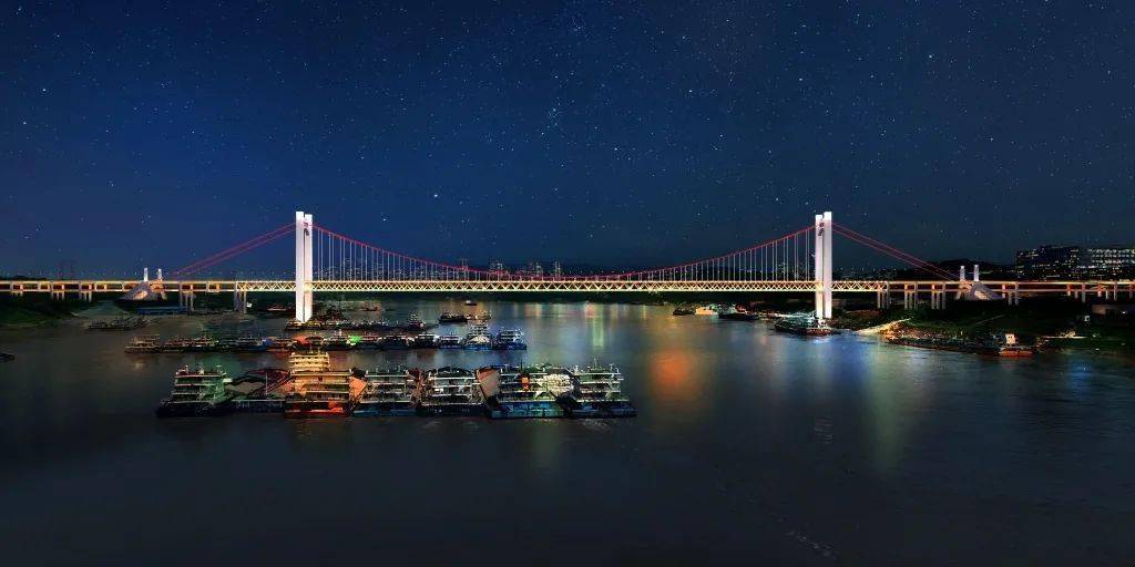 这个大桥建成后 将是世界最大_黄桷沱_复线_重庆